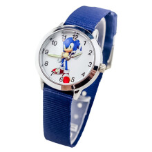 Sonic The Hedgehog Watch Kids Boys Girls Cute Quartz Watch blue