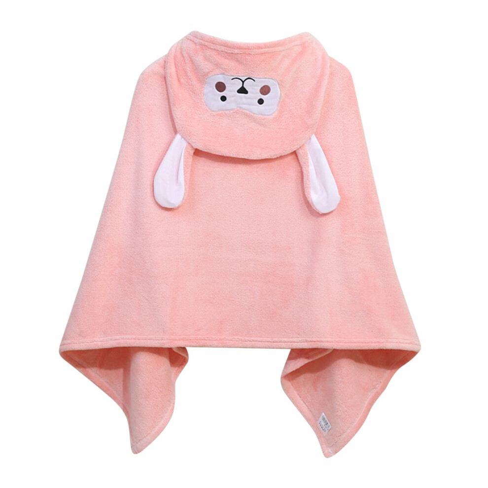 Hooded Towel for Kids, Ultra Soft Extra Large Cotton Bath Towel with Hood for Girls by Little Tinkers World