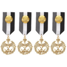 4 Pcs Medal Parakeet Toys Party Medals Navy Style Badge Game Prizes for Kids Men and Women
