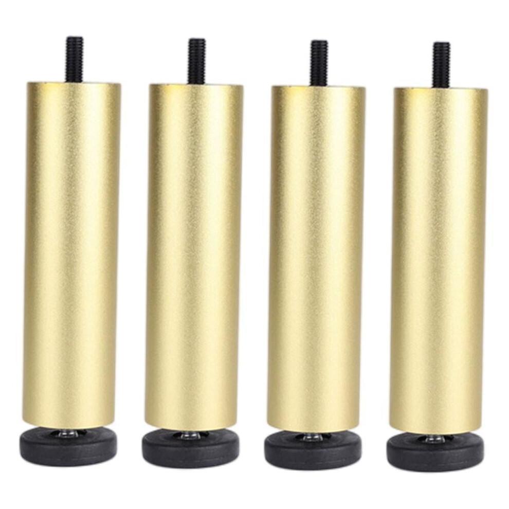 Aluminum Alloy Adjustable Furniture Legs, Sofa Legs Replacement Legs For Armchair, Cabinet, Couch, Dresser(Set Of 4) - Golden 20Cm 9499224738232