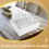 Banknote Storage Box & Organization Ticket Case Desktop Portable White WPC Office 5
