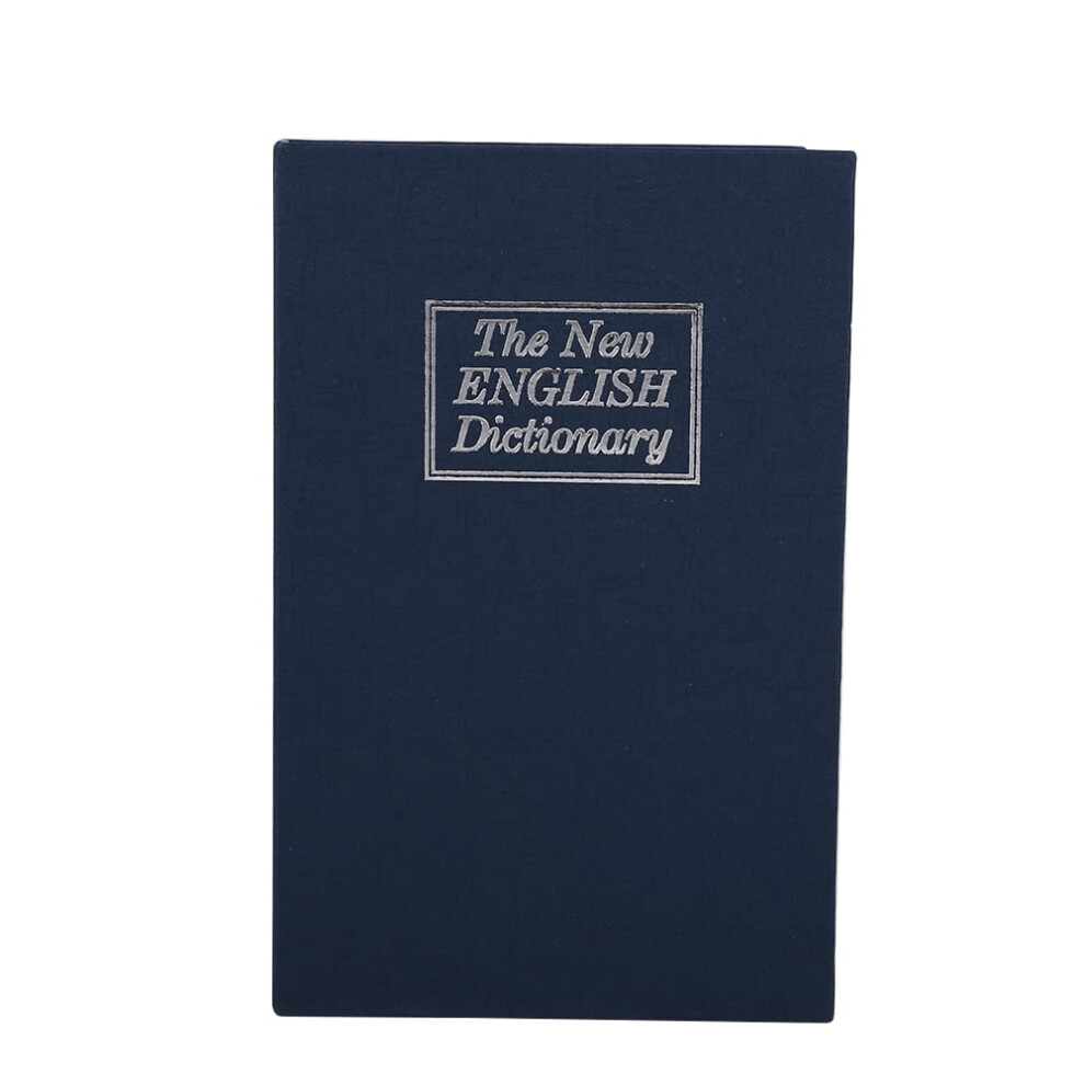 Security Lock Dictionary Box, Safe Secret Book Wear-Resistant Cash Money Jewellery Locker Box(Blue) 9499224741744