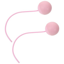 Fitness Equipment Jump Rope Accessories Cordless Replace Ball Abs Pink 2 Pcs