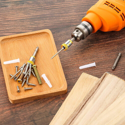 Magnetic Bit Holder, 2-pack Yellow 2