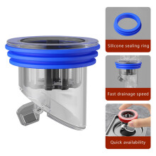 Bathroom Sewer Odor Proof Floor Drain Core Filter Pull Out Type Avoid Backflow Water Leakage Plug Floor Drain Inner Core Tool Kit For Home