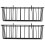 Eease Rabbit Hay Feeder Hanging Container for Bunny Supplies - 2Pcs 4