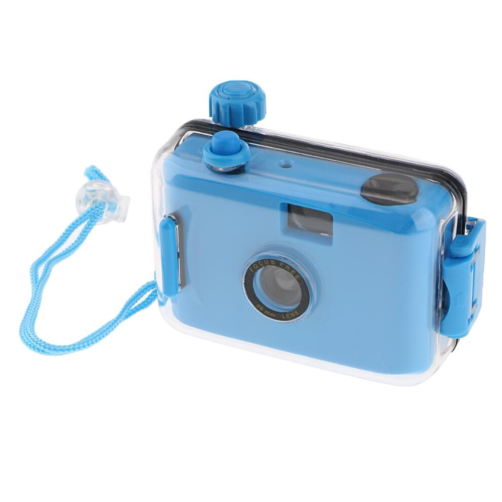 Underwater 35Mm Film Camera With Housing For Scuba Diving, Snorkeling (16Ft) Red 9313598826282