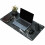 Desk pad 89x44 cm PU leather Black/Marble 1