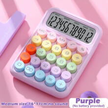 Ins Dopamine Candy Color Calculators Large Display Mechanical Dot Keyboard Back To School Supplies Students/Finance Stationery