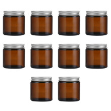 10pcs Candle Empty Cup Small Wax Empty Holder for DIY Making with Aluminum Lids