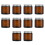 10pcs Candle Empty Cup Small Wax Empty Holder for DIY Making with Aluminum Lids 1