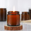 10pcs Candle Empty Cup Small Wax Empty Holder for DIY Making with Aluminum Lids 5