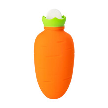 Specollect Mini Hot Water Bottle with Cover, Compatible with Hand Warmers, Pain Relief Hot Compress, Cute Silicone Heating Bag