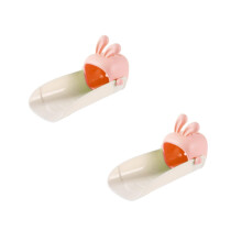 Xubond Tools, Little Rabbit Faucet Extender Silicone Extension Nozzle Splash Proof Connector For Water Tank Hose Nozzle, Pink, Water Hose