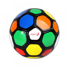 Kids Soccer Ball Size 2 with Animal, Number & Alphabet Patterns - Cute Machine Stitched Outdoor Toy for Toddlers 1-4 Years