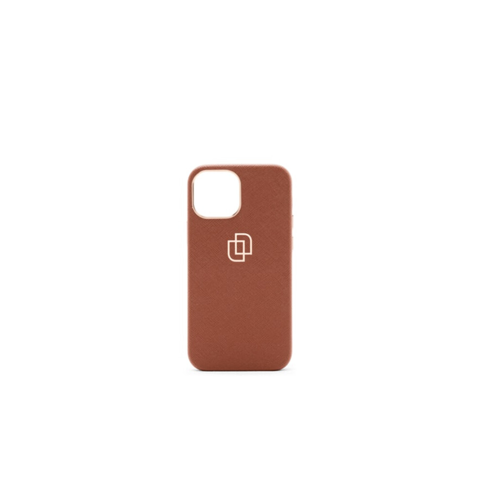 Limited Saffiano Case - Compatible With Iphone 13 Mini Brown 9496895847690