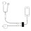 Lightning Splitter - Dual Input 2-in-1 compatible with iPhone White 3