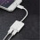 Lightning Splitter - Dual Input 2-in-1 compatible with iPhone White 2