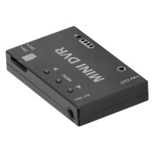 FPV DVR Module with Builtin Battery, NTSC PAL Switchable Mini Video Recorder for RC