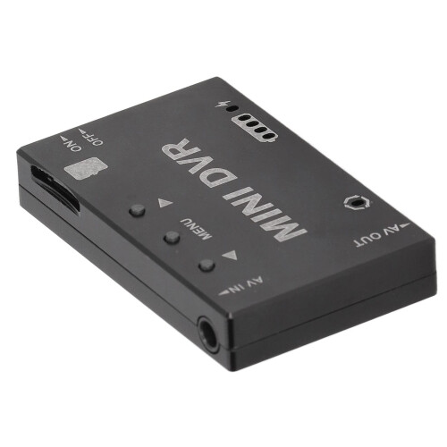 FPV DVR Module with Builtin Battery, NTSC PAL Switchable Mini Video Recorder for RC