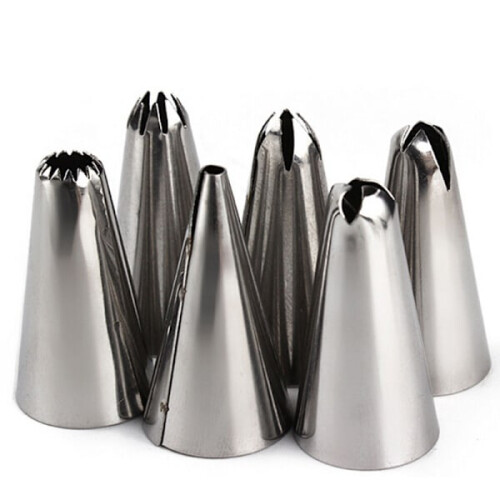 6pcs alcohol tips with coupling, syringes Silver 1