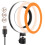ODOMY Dimmable LED Ring Fill Light Lighting Without Tripod 7