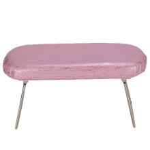 Nail Art Hand Pillow Manicure Table Cushion Nail Art Hand Holder Comfortable for Nail DIY for Home Use(Plum pink)