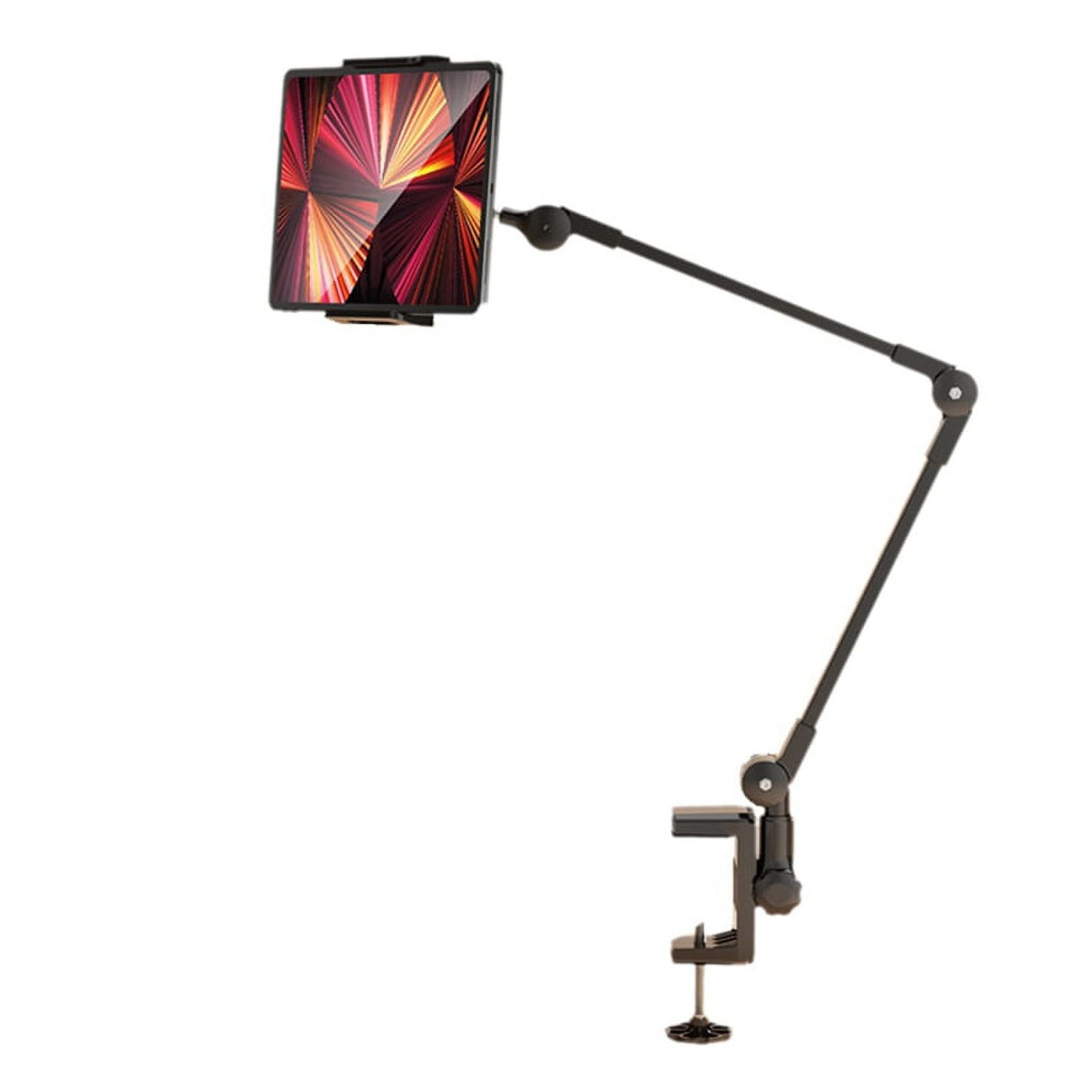 Lazy Person Bracket Tablet Holder Desk Stand Adjustable Foldable Arm Tablet Bracket Black 9448990275403