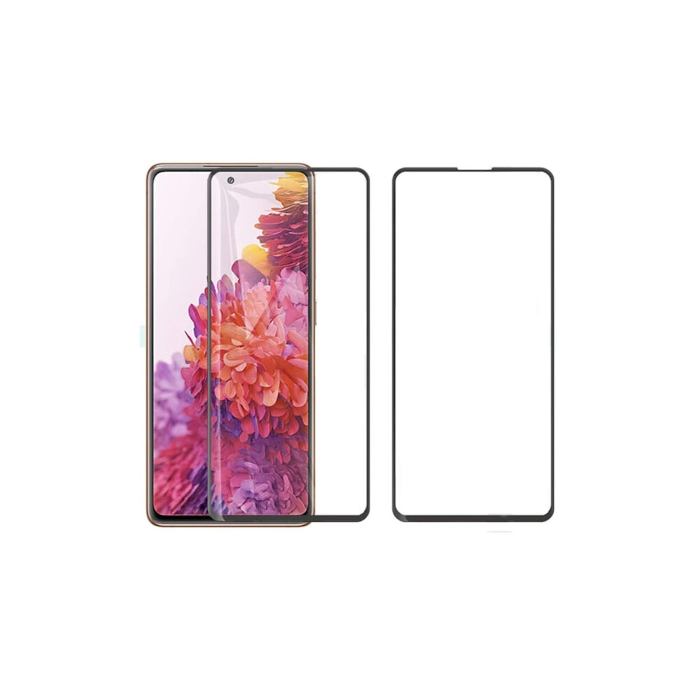 Compatible With Samsung S20 Fe - 2-Pack Full Coverage Tempered Glass Screen Protector 9448990276363
