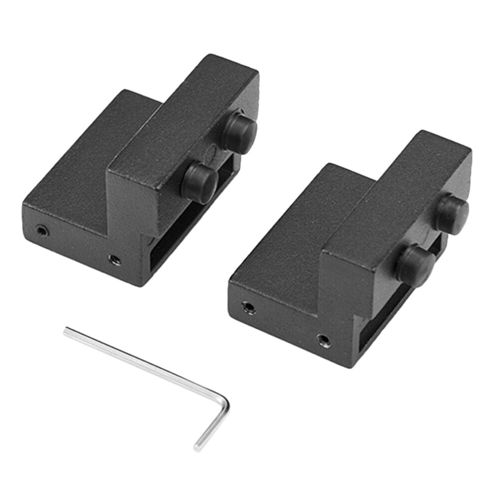 2Pcs Aluminium Alloy Barn Door Stopper Replacement Sliding Barn Door Stopper 9448990276769
