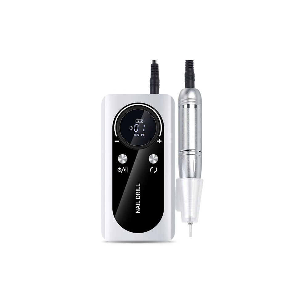 Fast And Efficient 45000 Rpm Rechargeable Portable Electric Nail File 9448990276745