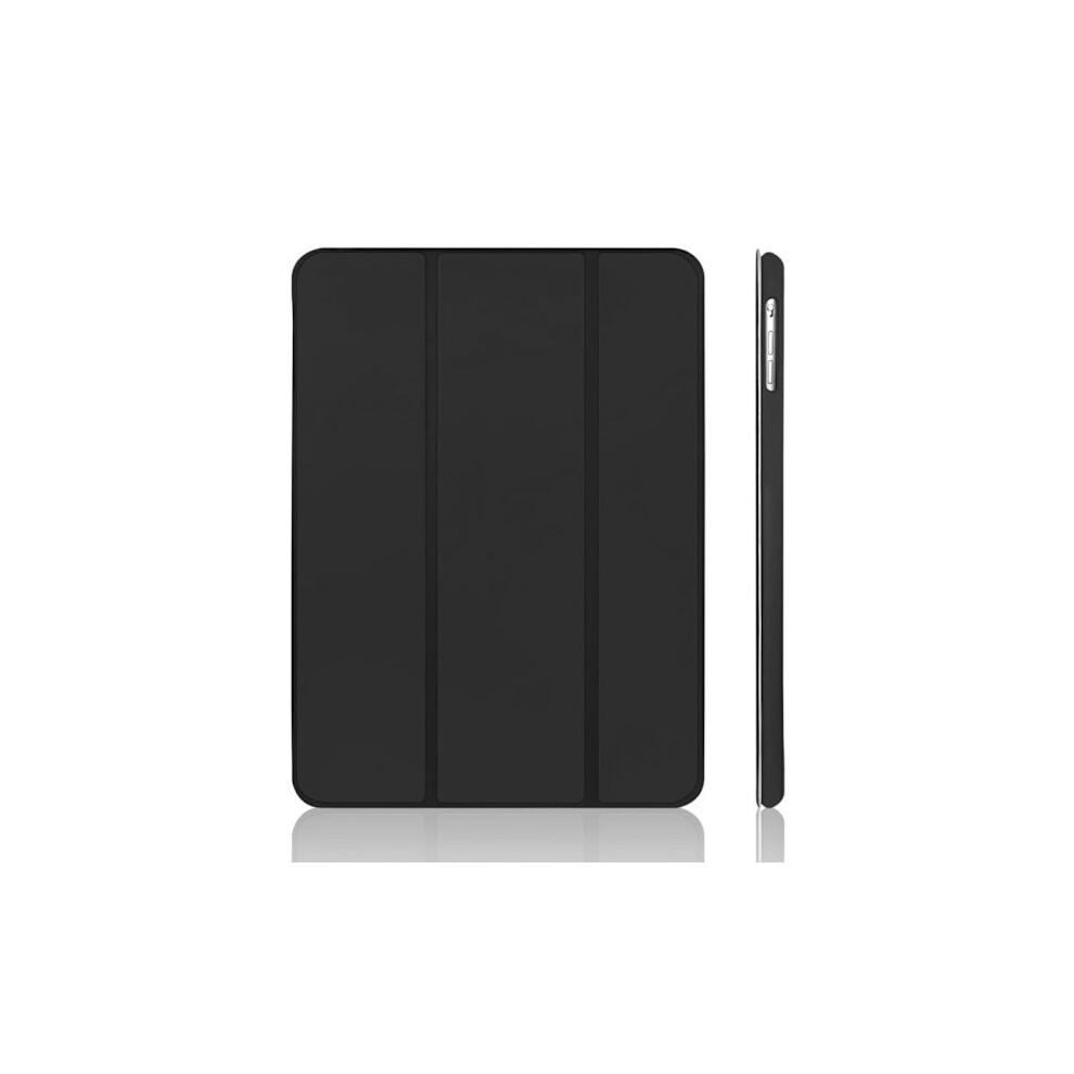Inf Pu Leather Case With Pc Shell For Compatible With Ipad Air 1/2 And Compatible With Ipad 9.7 - Durable Protection With Stand Function Black 9450273644585