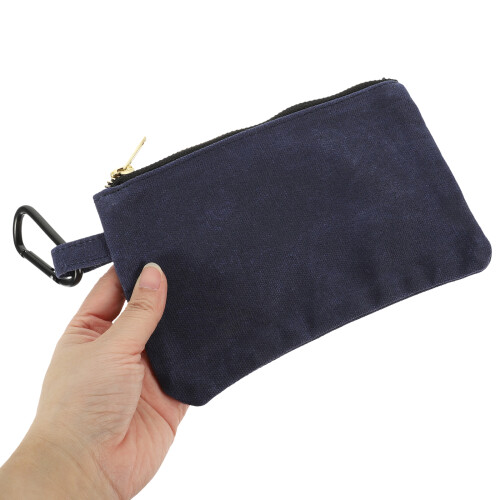 4pcs Small Tool Bag Waterproof Tool Pouch Canvas Zipper Pouch Utility Tool Bag 2