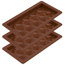 Wekvgz 2/3Pcs Nonstick Silicone Chocolate Molds, Thick Stuffed, Easy Release, Dishwasher Safe, Compatible with Chocolate Making