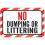 No Dumping Or Littering Sign 1