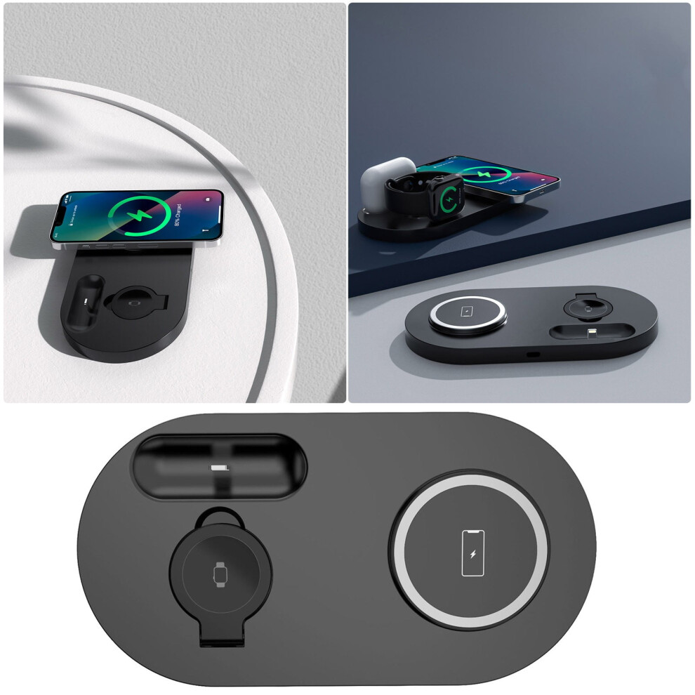 15W Wireless Charging Stand For Mobile Phone Headphone Wireless Charger 9450273648774