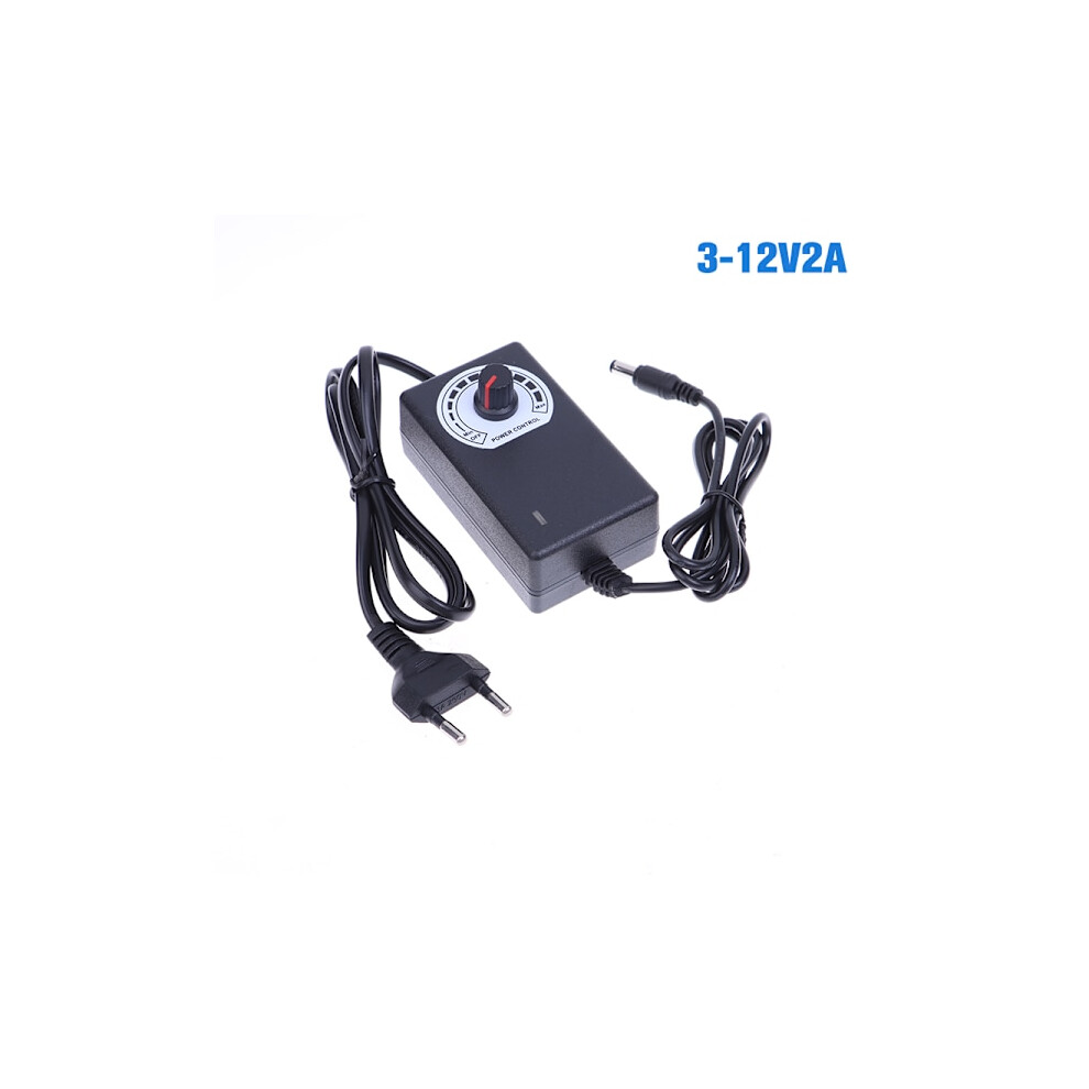 Power Supply Ac Dc 220V To 3V-36V 1/2/3/5A Universal 1(3-12V2a) Black 9450273648613