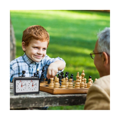 Chess Clock Timer Quartz Analog Chess Clock Professional Tournament Analog Chess Clock Timer for Game 2