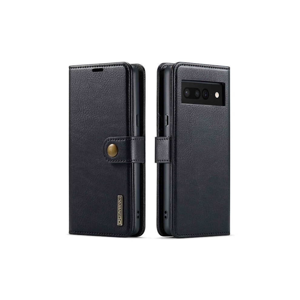 Dg.ming 2-In-1 Magnet Wallet Google Pixel 7 Pro Black 9329345906381