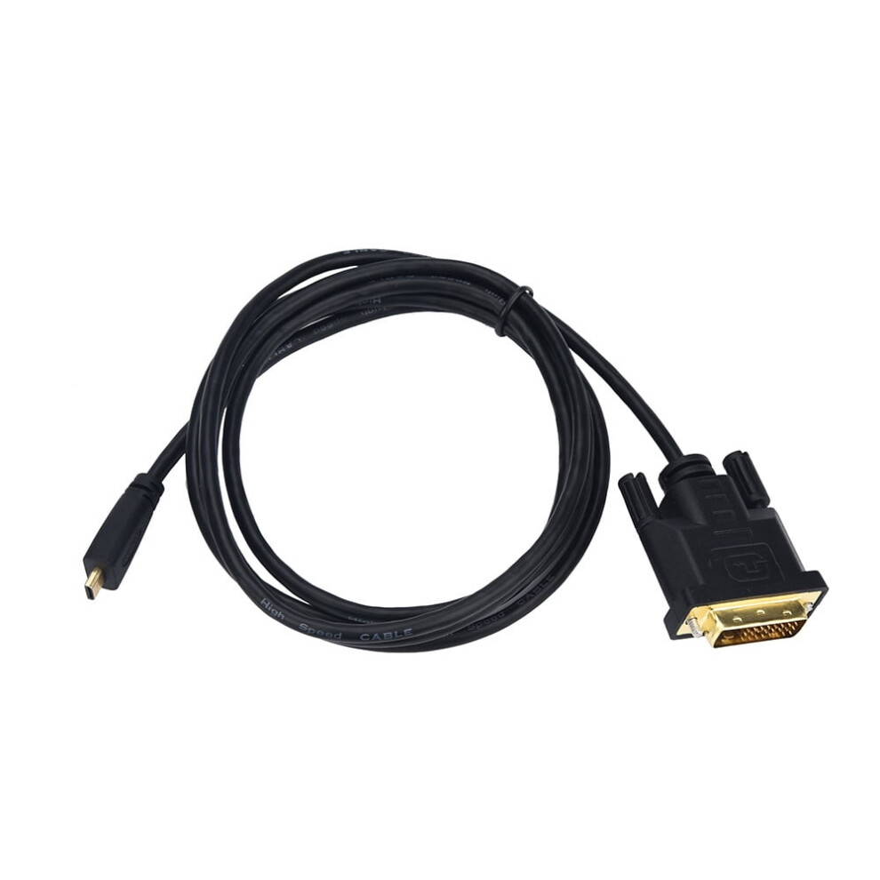 Kiplyki Wholesale Full Hd 1080P Micro Hdmi Male To Dvi Male Adapter Converter Cable For Hdtv 9555307198765