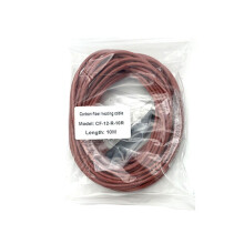 12k 33 ohm carbon fiber heating wire far infrared silicone heating cable