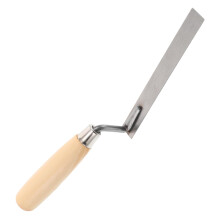 Stainless Steel Cement Trowel with Ergonomic Grip for Bricklaying and Concrete Finishing