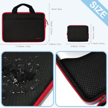 Laptop Sleeve 13.3 Inch Case Briefcase Compatible with All Model of 13.3 Inch MacBook Air/Pro, XPS 13, Most