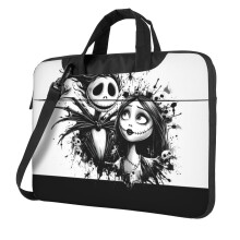 Laptop Sleeve 13" The Nightmare Before Christmas Computer Case Notebook Sleeve PC Messenger Bag Tablet Case Neoprene Handle Sleeve