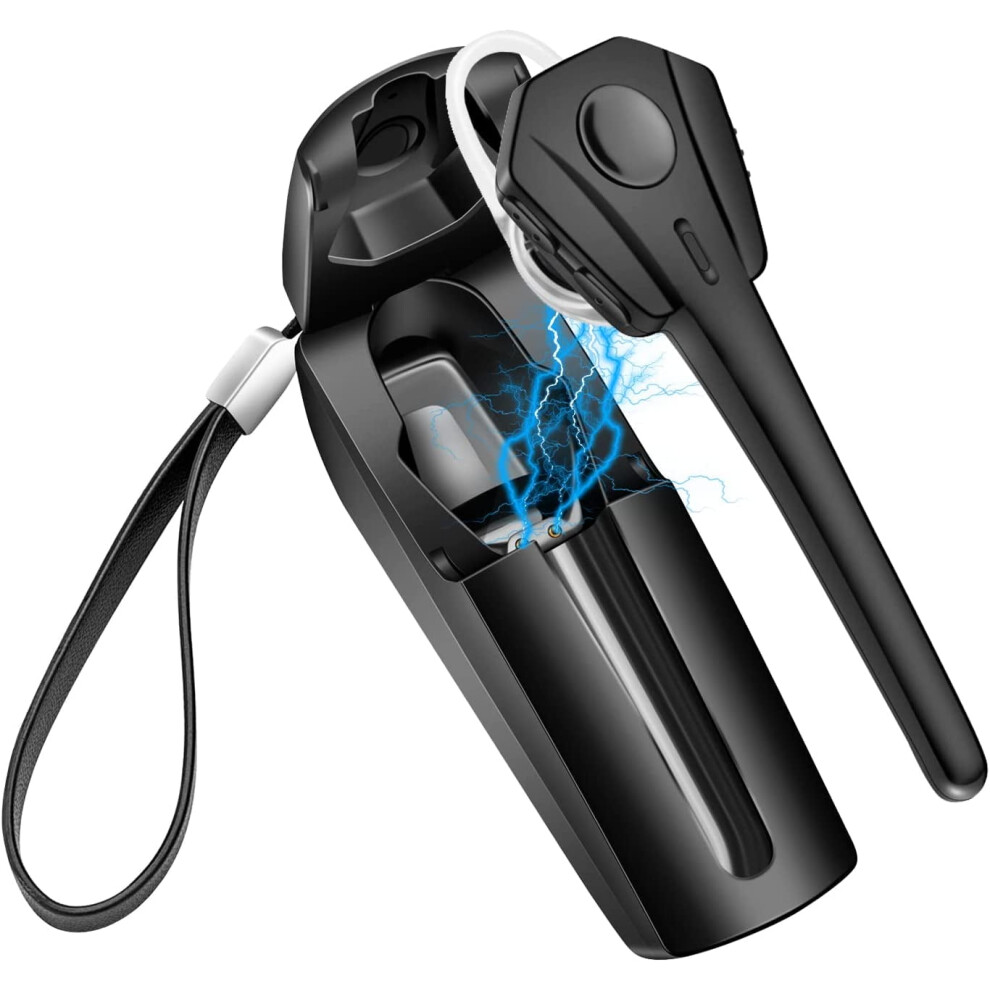 Bluetooth ,Wireless Ultralight V5.1 Bluetooth Earpiece,Cvc8.0 Hd Hands-Free Earphones With Built-In 9555307200062