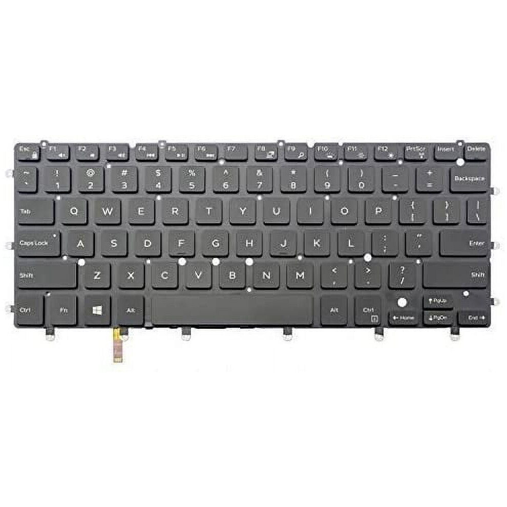 New Laptop Keyboard (Without Frame) Replacement For Compatible With Dell Inspiron 15 7547 7548 7558 7568 Us Layout Color Backlit Black 9402001822062