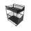 Adjustable Kitchen Storage Rack Foldable Multipurpose Organizer Shelf for Countertop and Utensils 1