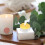 Eease Aluminum Tea Light Cups with Wick for Candle Making 6