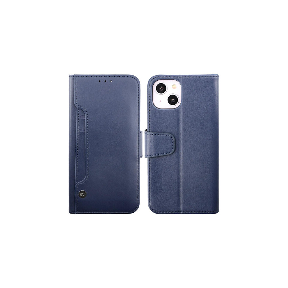 Compatible With Iphone 14 Wallet Case Extra Card Slot Rvelon - Navy Blue 9181073085970