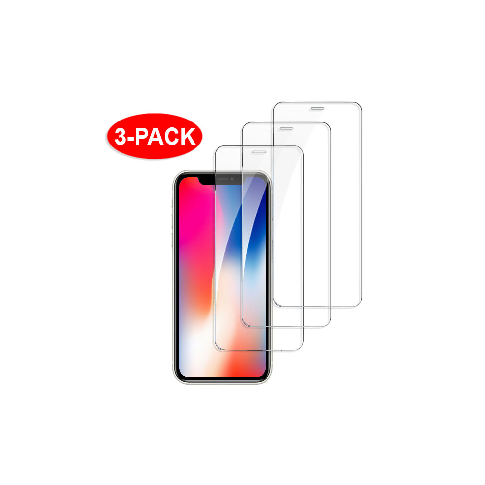 3-Pack - Compatible With Iphone X/Xs / 11 Pro - Tempered Glass Screen Protector 9181073085703